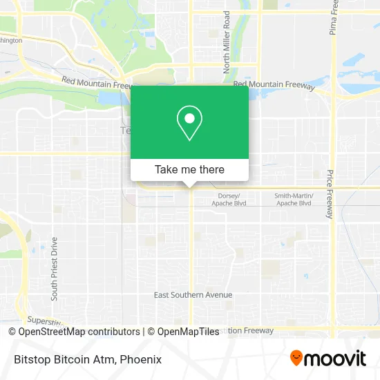 Bitstop Bitcoin Atm map