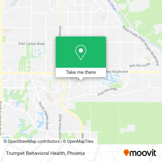 Trumpet Behavioral Health map