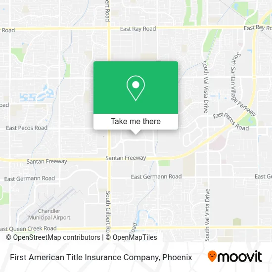 First American Title Insurance Company map