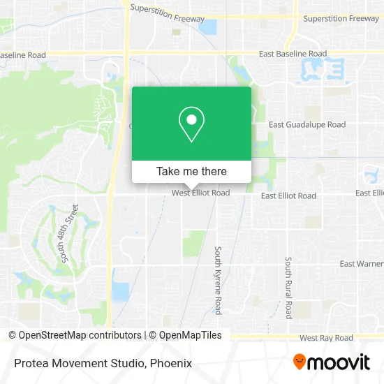 Protea Movement Studio map