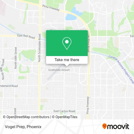 Vogel Prep map