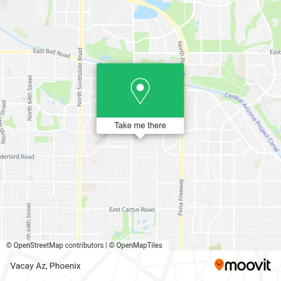 Vacay Az map