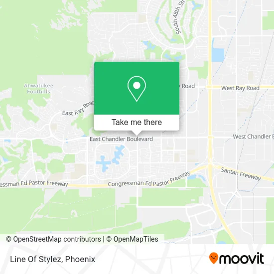 Line Of Stylez map