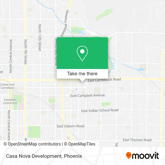 Casa Nova Development map