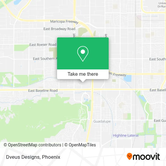 Dveus Designs map
