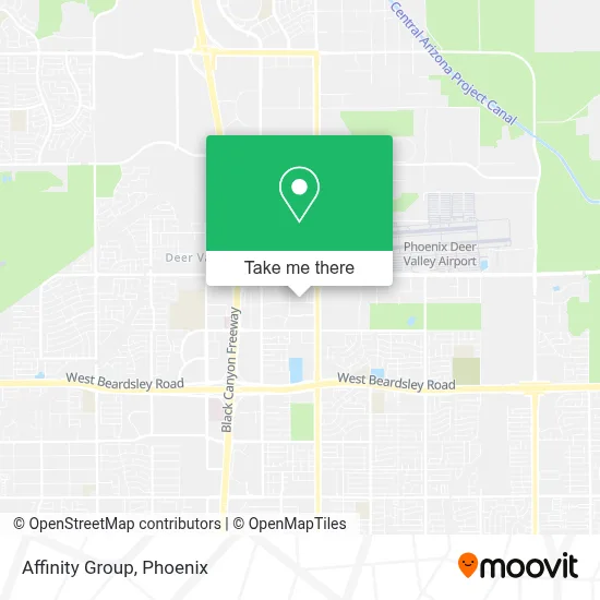 Affinity Group map