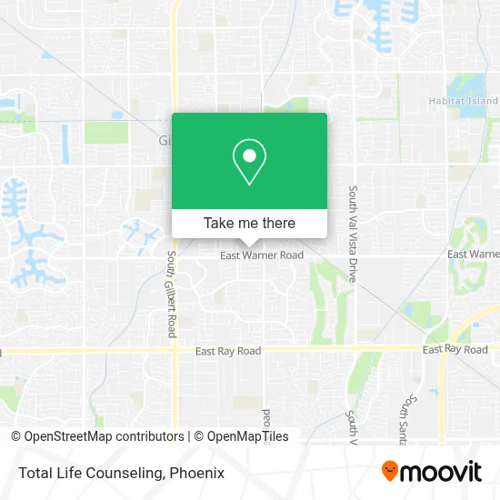 Total Life Counseling map