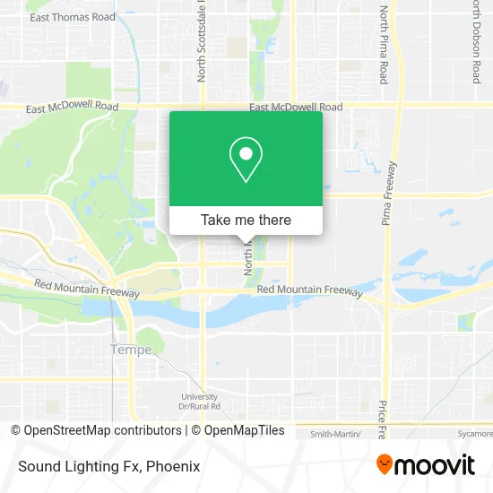 Sound Lighting Fx map