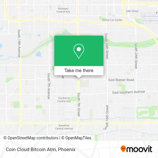 Coin Cloud Bitcoin Atm map