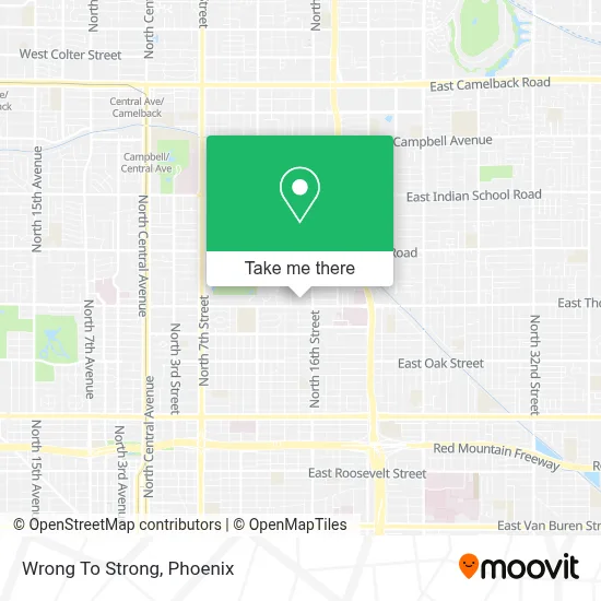 Wrong To Strong map