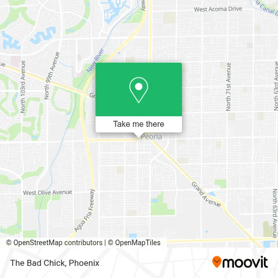 The Bad Chick map