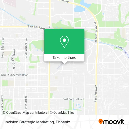 Invision Strategic Marketing map