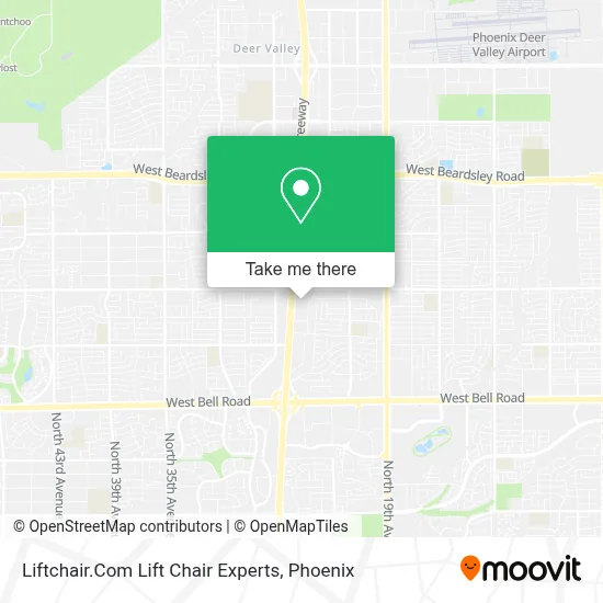 Liftchair.Com Lift Chair Experts map
