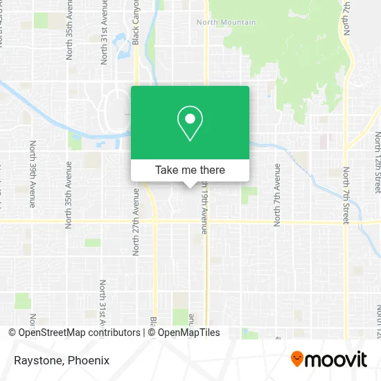 Raystone map