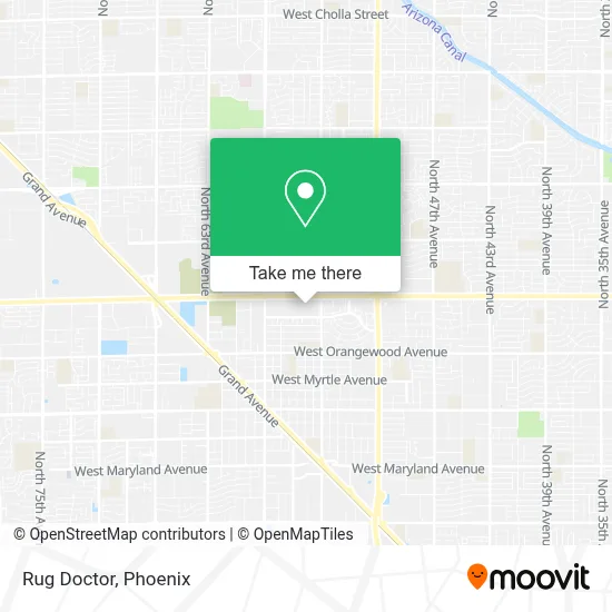 Rug Doctor map