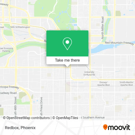 Redbox map