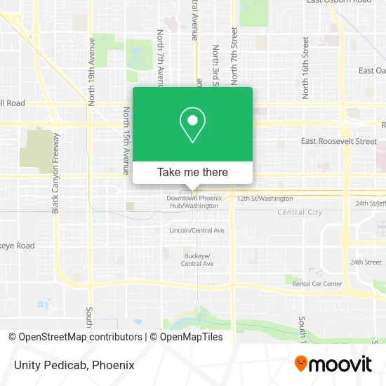 Unity Pedicab map