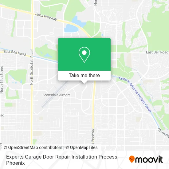 Experts Garage Door Repair Installation Process map
