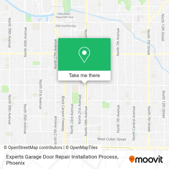 Experts Garage Door Repair Installation Process map