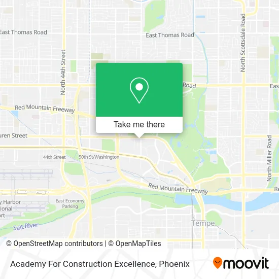 Academy For Construction Excellence map