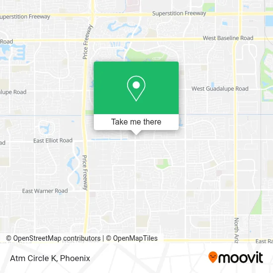 Atm Circle K map