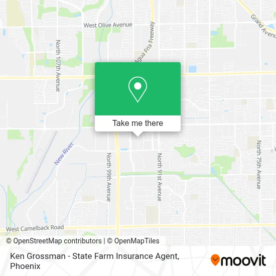 Ken Grossman - State Farm Insurance Agent map