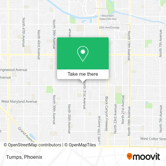 Tumps map