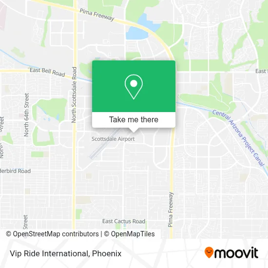 Vip Ride International map