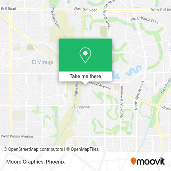 Moore Graphics map
