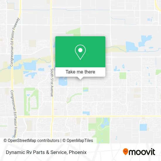 Dynamic Rv Parts & Service map