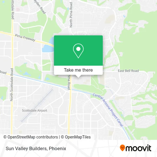 Sun Valley Builders map