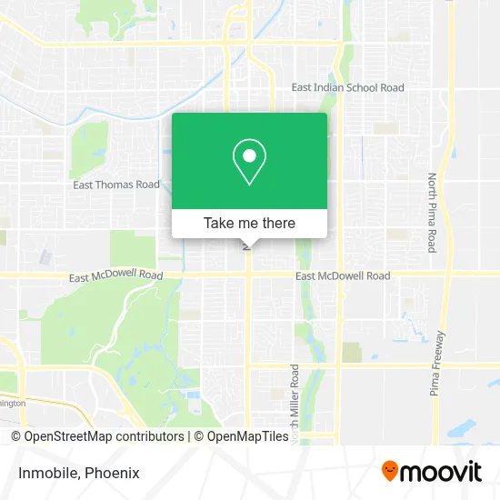 Inmobile map