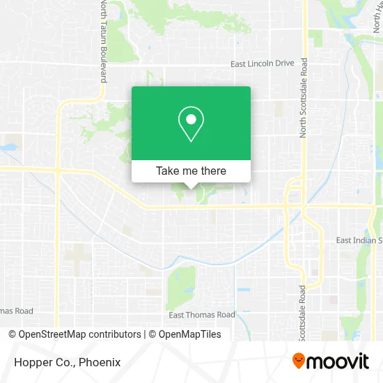 Hopper Co. map