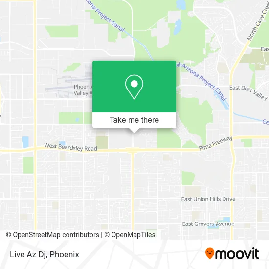 Live Az Dj map