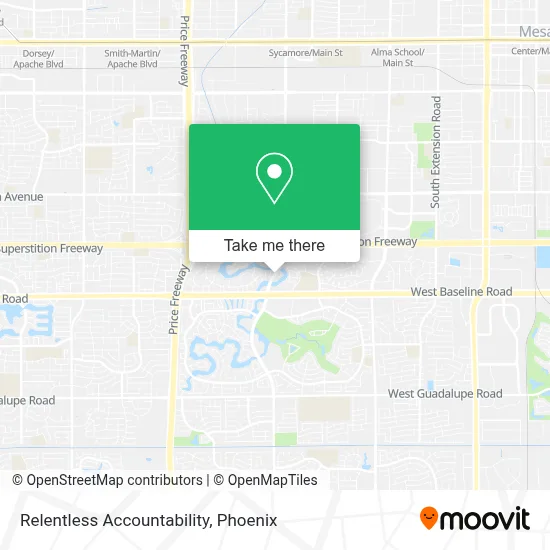 Relentless Accountability map