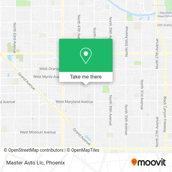 Master Auto Llc map