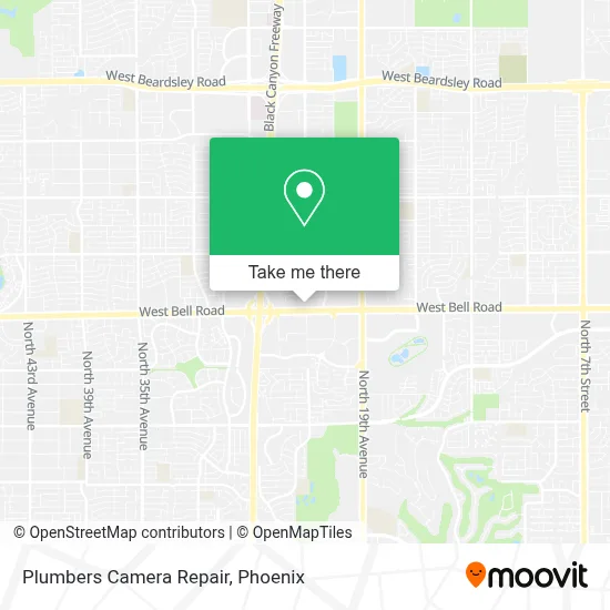 Plumbers Camera Repair map