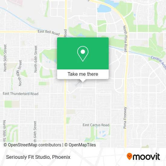 Seriously Fit Studio map