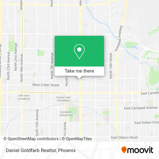 Daniel Goldfarb Realtor map