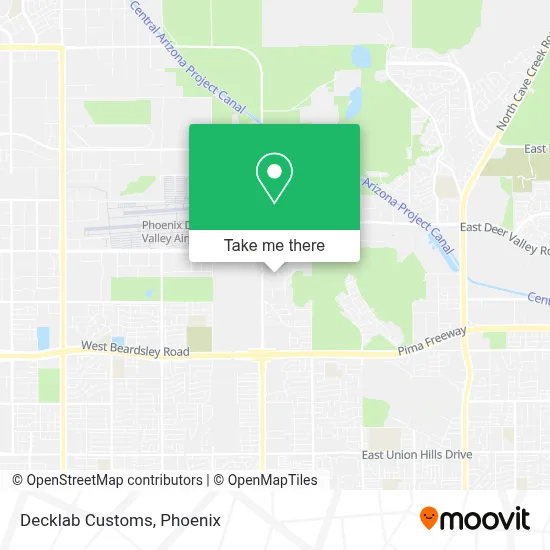 Decklab Customs map