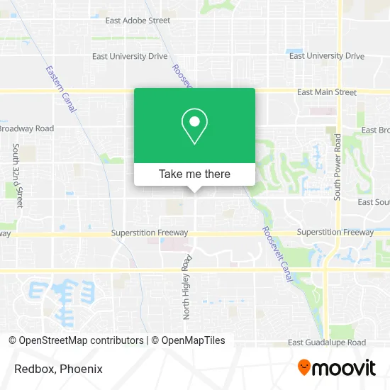 Redbox map