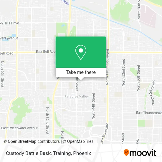 Custody Battle Basic Training map