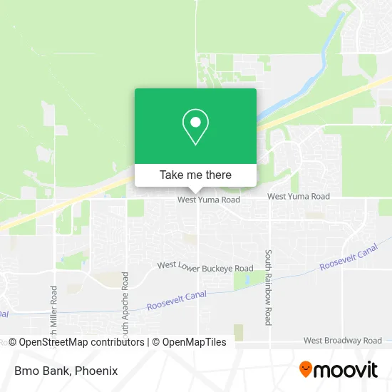Bmo Bank map