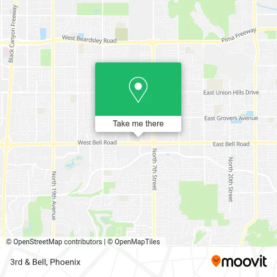 3rd & Bell map