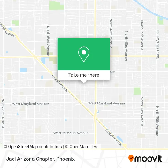 Jacl Arizona Chapter map
