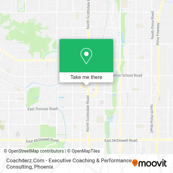 Coachderz.Com - Executive Coaching & Performance Consulting map