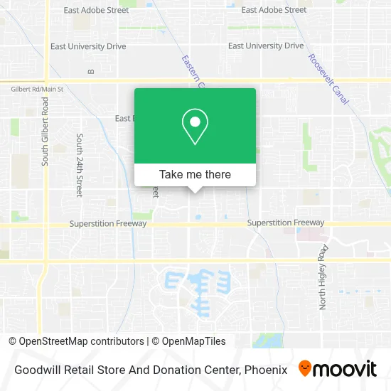 Goodwill Retail Store And Donation Center map