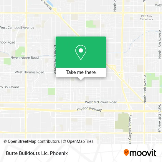 Butte Buildouts Llc map