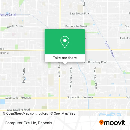Computer Eze Llc map