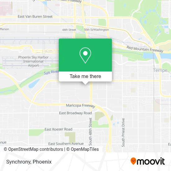 Synchrony map